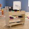 Flash Furniture Birch Plywood, 100 lbs Load Capacity, 16" L, 31" W, 24.5" H MK-KE24145-GG - alternate 9
